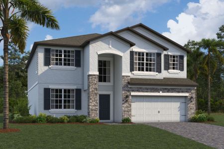 New construction Single-Family house 3070 Autumn Rock Drive, Zephyrhills, FL 33540 Mira Lago- photo 0