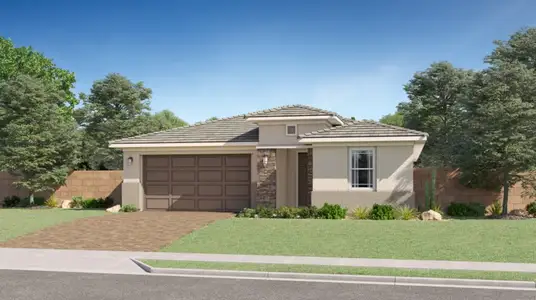 New construction Single-Family house 23161 E Twin Acres Dr, Queen Creek, AZ 85142 Clark II- photo 0 0