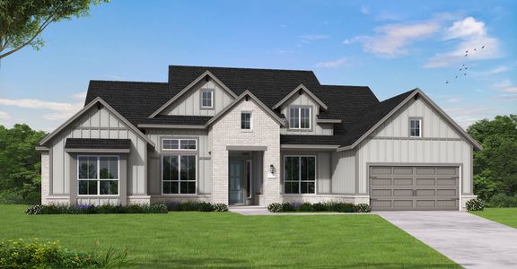 New construction Single-Family house Gatesville (3111-CL-70), 29806 Capstone Walk, Fair Oaks Ranch, TX 78015 - photo