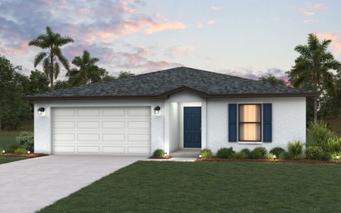 New construction Single-Family house 199 Halloran St Se, Palm Bay, FL 32905 Sandpiper- photo 0