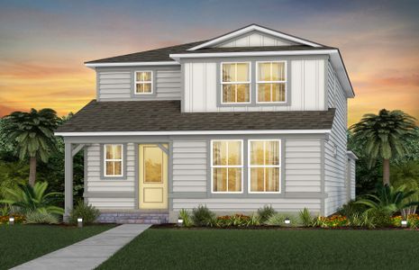 New construction Single-Family house Monterey, 292 Hawthorn Park, Wildlight, FL 32097 - photo