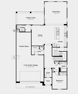 New construction Single-Family house Redwood, 8918 W. Vermont Avenue, Glendale, AZ 85305 - photo