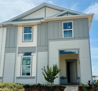 New construction Townhouse house 1297 Blue Island Drive, Clermont, FL 34714 - photo 0