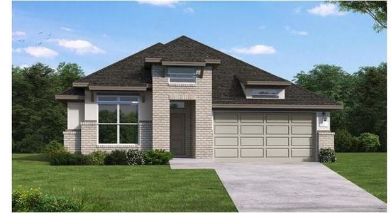 New construction Single-Family house 28815 Balanced Rock Drive, New Caney, TX 77357 Harrison (2235-HV-40)- photo 0 0