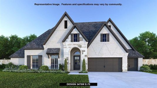 New construction Single-Family house Design 3478W, 10703 Monarch Butterfly Drive, Cypress, TX 77433 - photo