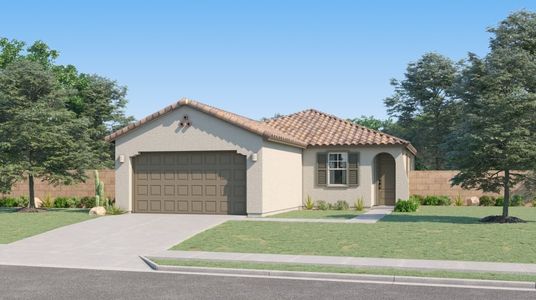 New construction Single-Family house 2969 E Riding Boot Way, San Tan Valley, AZ 85140 Jerome Plan 3556- photo 0