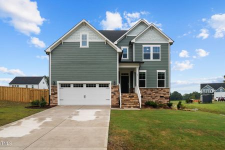 New construction Single-Family house 85 Noble Heart Place, Fuquay Varina, NC 27526 The Hickory- photo 0