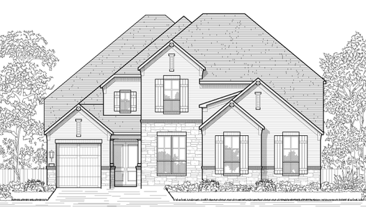 New construction Single-Family house 228 Plan, 5306 Lakeview Bend, Fulshear, TX 77441 - photo