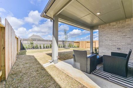 New construction Single-Family house 17227 Rose Horn Drive, Hockley, TX 77447 Brisco A- photo 40 40