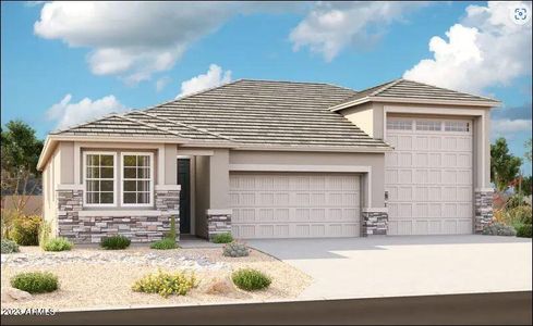 New construction Single-Family house 17553 W Red Fox Road, Surprise, AZ 85387 Pewter- photo 0