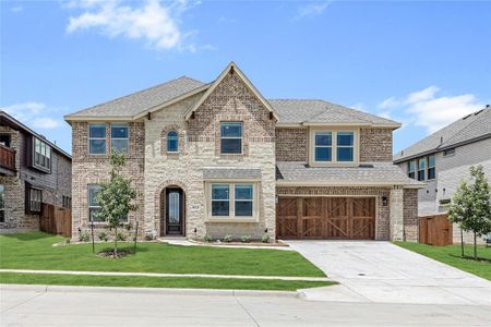 New construction Single-Family house 913 Cannes Drive, Red Oak, TX 75154 Bellflower II- photo 0