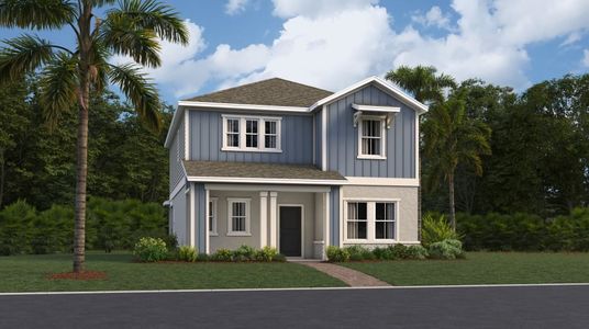 New construction Single-Family house 2108 Shaggy Fisher Drive, Apopka, FL 32712 Aurora- photo 0 0