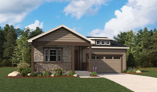 New construction Single-Family house 39233 Clymer Street, Elizabeth, CO 80107 Alexandrite- photo 0