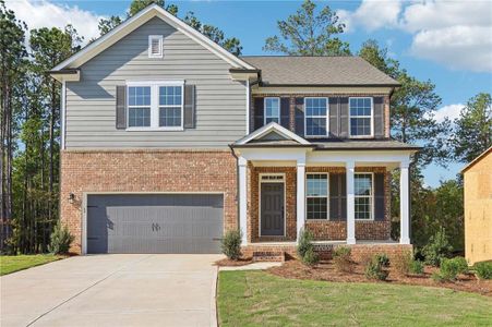 New construction Single-Family house 7264 Eton Lane, Locust Grove, GA 30248 Savoy Homeplan- photo 0