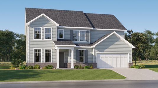 New construction Single-Family house Tbd 152 Long Branch Trail, Sharpsburg, GA 30277 Everett- photo 0