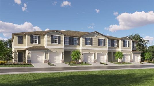 New construction Townhouse house 36410 Well Hill Way, Zephyrhills, FL 33541 - photo 0 0