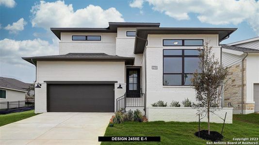 New construction Single-Family house 279 Navarro, Boerne, TX 78006 Design 2458E- photo 0