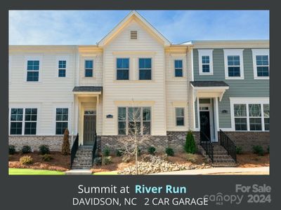 New construction Townhouse house 15140 Rocky Bluff Loop, Davidson, NC 28036 The Summit- photo 0 0