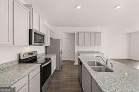 New construction Townhouse house 1437 Gray Branch Drive, Lawrenceville, GA 30045 Stratford- photo