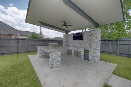 New construction Single-Family house 419 Pinedale Avenue, Rosharon, TX 77583 - photo 7 7