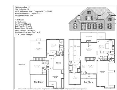 New construction Single-Family house 8023 White Stone Boulevard, Douglasville, GA 30135 Hedgerow III- photo 1 1