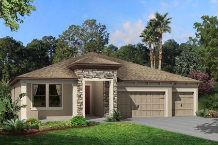 New construction Single-Family house 2517 Clary Sage Drive, Spring Hill, FL 34609 Corina  III- photo 0 0
