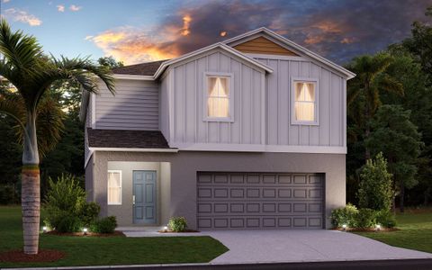 New construction Single-Family house Azure, 11355 Brook Edge Ave, Riverview, FL 33569 - photo