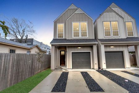 New construction Single-Family house 221 Cockerel Street, Unit A, Houston, TX 77018 - photo