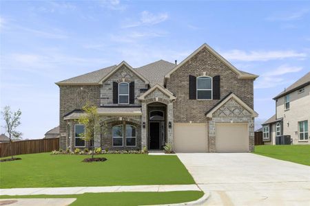 New construction Single-Family house 1321 Stork Way, Forney, TX 75126 Brentwood 3F (w/Media)- photo 0