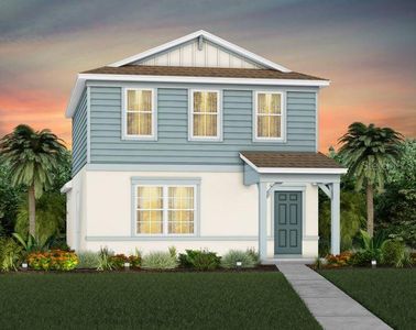 New construction Single-Family house 10959 Vesper Alley, Orlando, FL 32829 Benton- photo 0 0