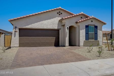 New construction Single-Family house 24132 W Hess Avenue, Buckeye, AZ 85326 Castillo Series - Bluebell- photo 2 2