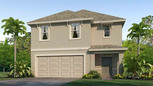 New construction Single-Family house 6284 Wandering Williow Drive, Wesley Chapel, FL 33545 - photo 0