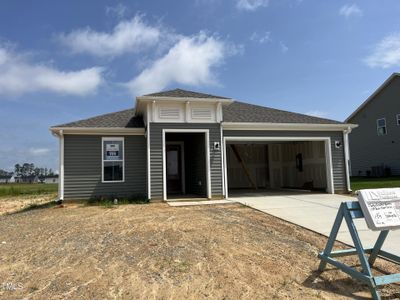 New construction Single-Family house 104 Barn Door Drive, Lillington, NC 27546 The Redbud - photo 0