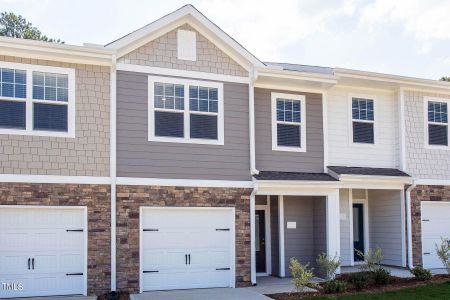 New construction Townhouse house 6907 Thalweg Drive, Raleigh, NC 27616 - photo 0