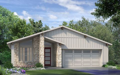 New construction Single-Family house 9708 Hamadryas Drive, Austin, TX 78744 Mills- photo 0 0