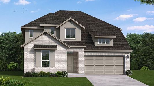 New construction Single-Family house 18718 Citrange Bend Way, Manvel, TX 77578 Colleyville (2750-HV-40)- photo 0 0