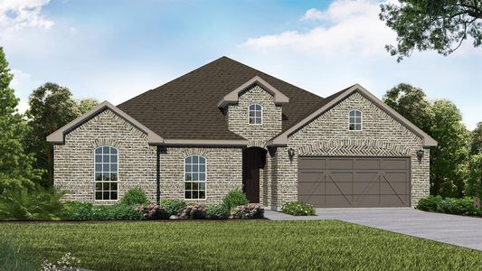 New construction Single-Family house 137 Chisos Court, Rhome, TX 76078 Plan 1683- photo 0