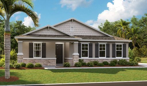 New construction Single-Family house 716 Wekiva Ridge Drive, Mount Dora, FL 32757 Slate- photo 1 1