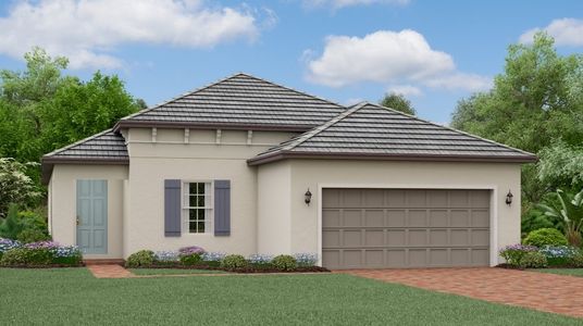 New construction Single-Family house 11233 Banyan Breeze Boulevard, Land O' Lakes, FL 34638 - photo 1 1