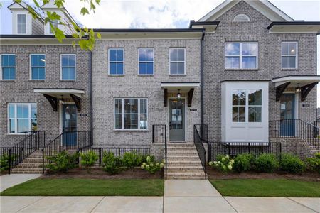 New construction Townhouse house 5211 Riden Court, Unit 266, Buford, GA 30518 The Garwood- photo 0