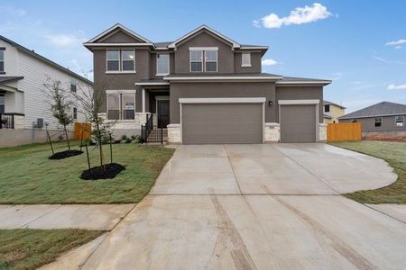 New construction Single-Family house 525 Stellar Wind Drive, Georgetown, TX 78628 Trenton S- photo
