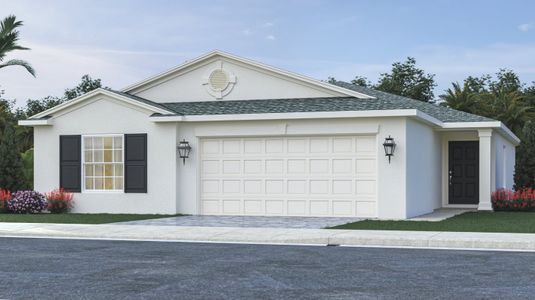 New construction Single-Family house 6011 Nw Pickering Dr, Port Saint Lucie, FL 34987 Harrisburg- photo 0