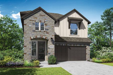 New construction Single-Family house 2217 Stampede Drive, Leander, TX 78641 Mariposa- photo 0