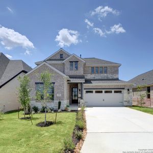 New construction Single-Family house 12720 Apollo Creek, San Antonio, TX 78245 Design 2561H- photo 0