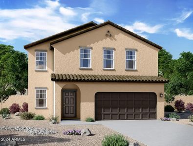 New construction Single-Family house 24204 W Fraktur Road, Buckeye, AZ 85326 Supernova- photo 0 0