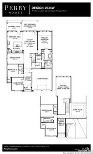 New construction Single-Family house 1871 Weinnacht, New Braunfels, TX 78132 Design 2934W- photo