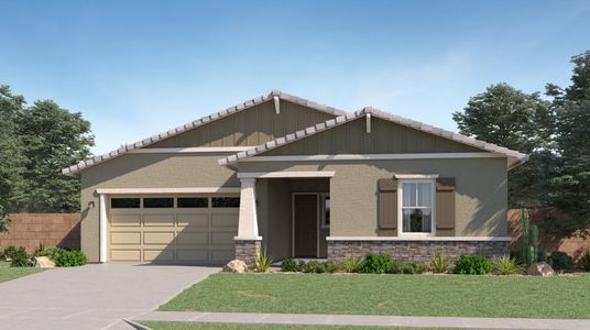 New construction Single-Family house Juniper, 15039 W Desert Hollow Drive, Surprise, AZ 85387 - photo