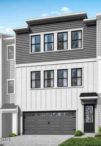 New construction Townhouse house 4818 Cypress Tree Lane, Raleigh, NC 27612 - photo 0