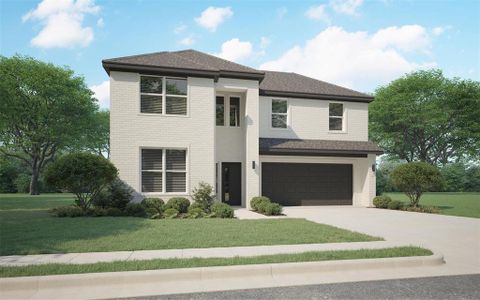 New construction Single-Family house 606 Tribble Drive, McKinney, TX 75071 Claret- photo 1 1