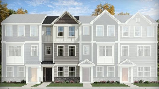 New construction Townhouse house Manteo II, 108 Tombolo Way, Raleigh, NC 27610 - photo